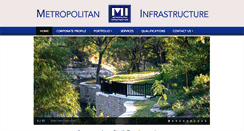Desktop Screenshot of metroinfrastructure.com